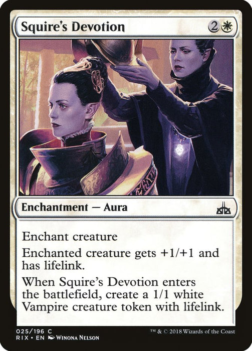 Squire's Devotion  (Foil)