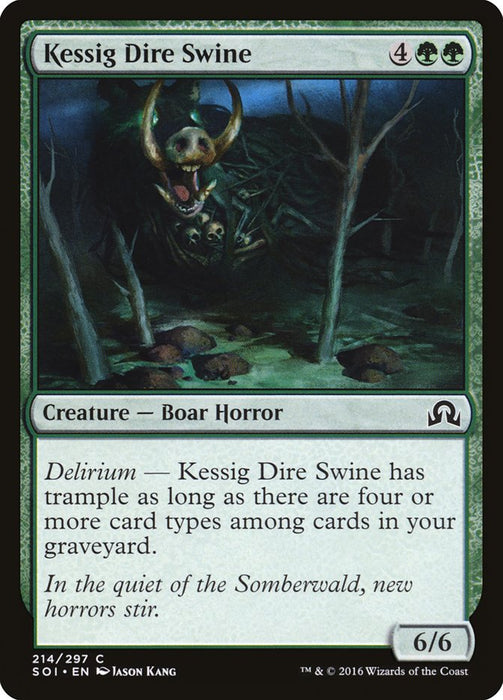 Kessig Dire Swine  (Foil)