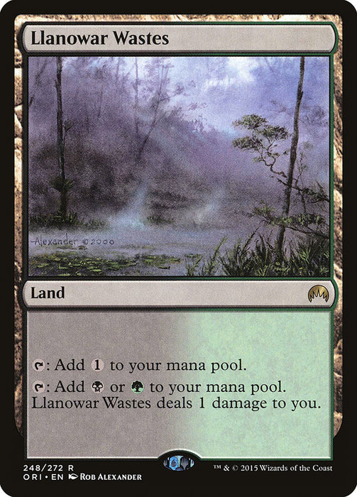 Llanowar Wastes  (Foil)
