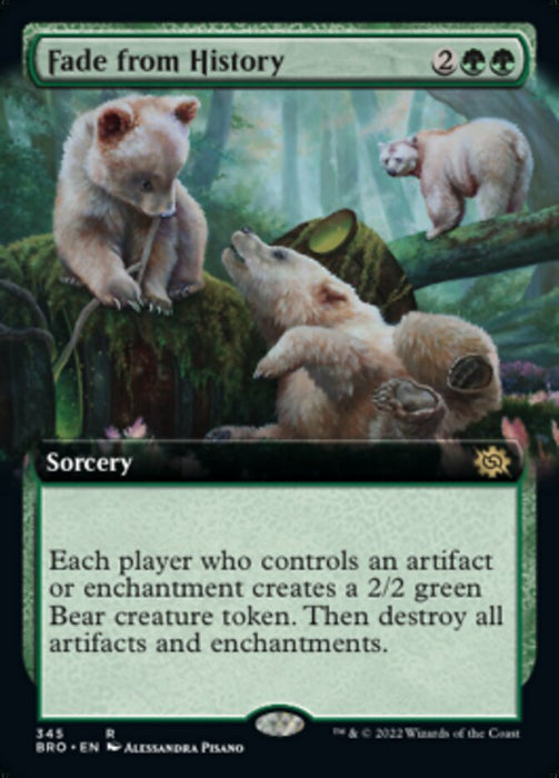 Fade from History - Extended Art (Foil)