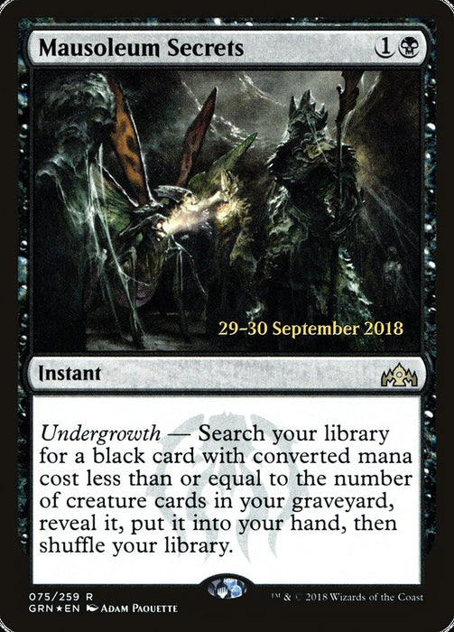 Mausoleum Secrets  (Foil)
