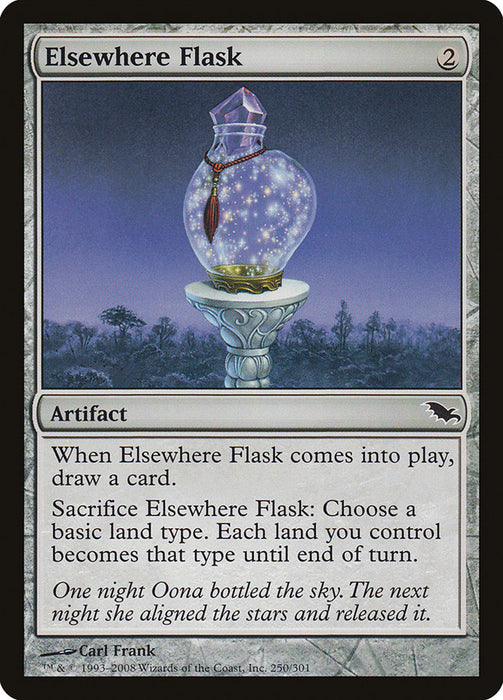 Elsewhere Flask  (Foil)