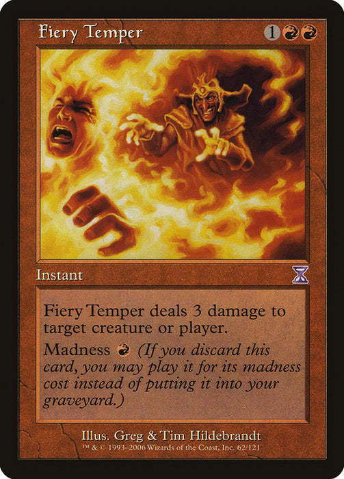 Fiery Temper  (Foil)