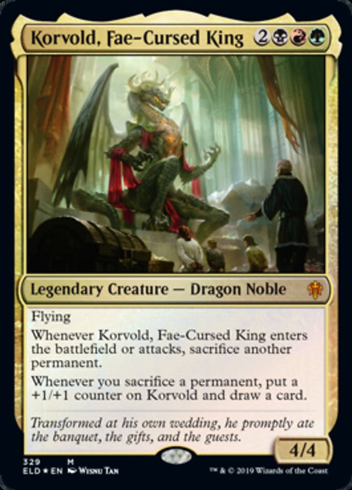 Korvold, Fae-Cursed King - Legendary