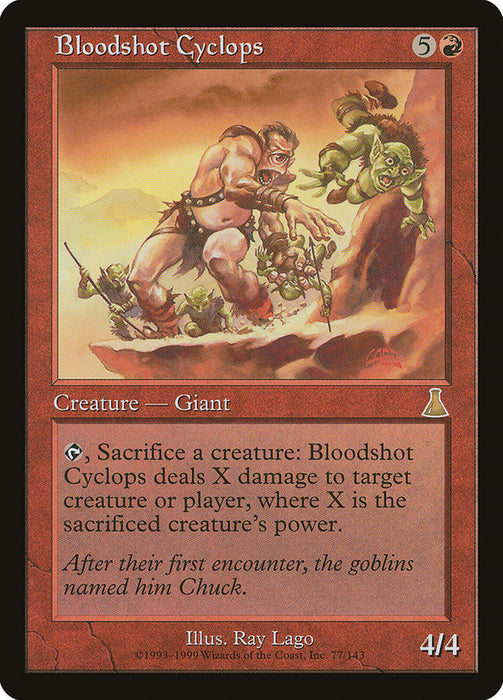 Bloodshot Cyclops  (Foil)