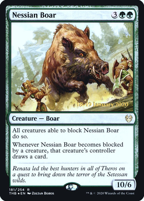 Nessian Boar (Foil)