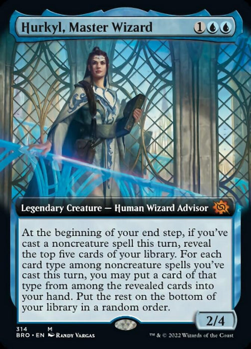 Hurkyl, Master Wizard - Legendary- Extended Art