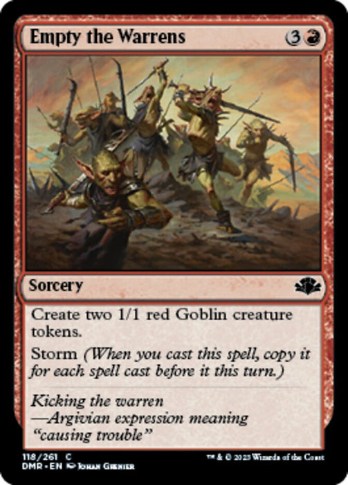 Empty the Warrens (Foil)