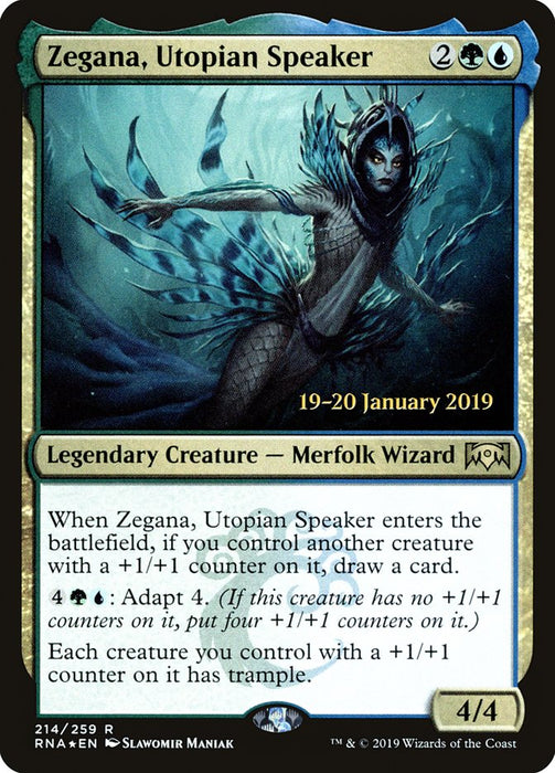 Zegana, Utopian Speaker  - Legendary (Foil)