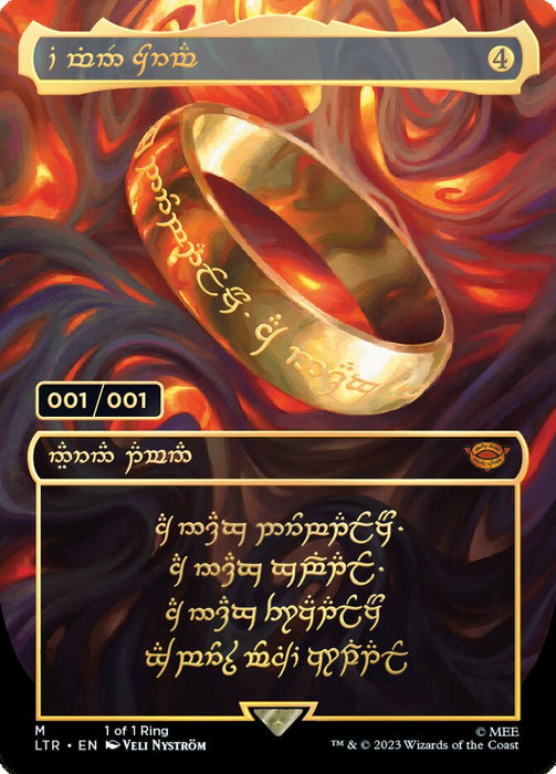 The One Ring - Borderless - Full Art - Legendary (Foil)
