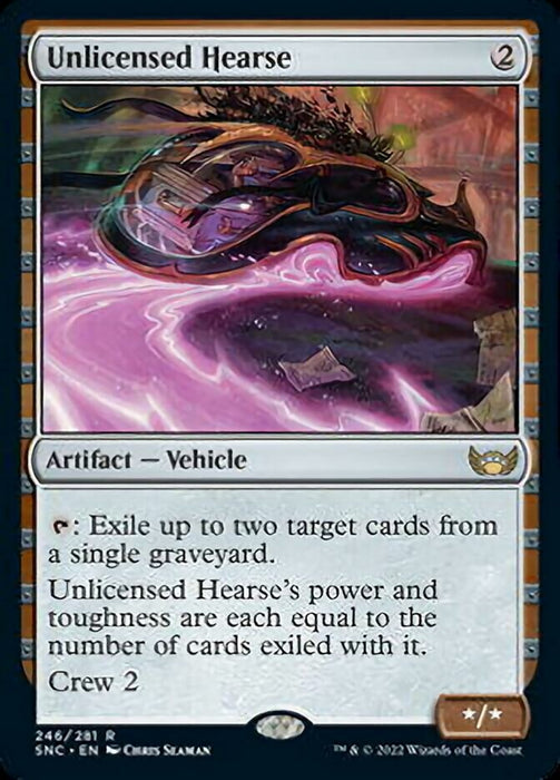Unlicensed Hearse  (Foil)