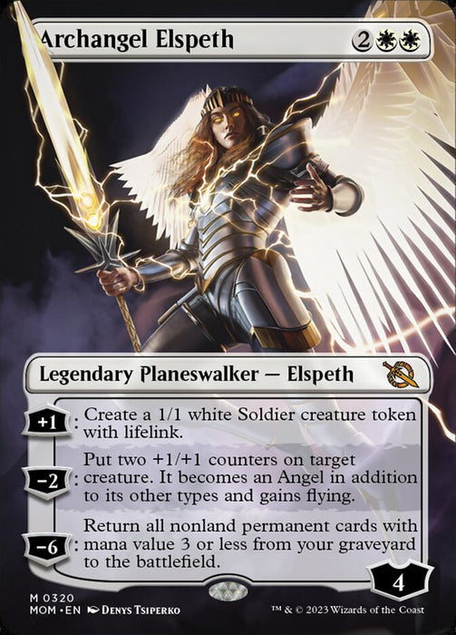 Archangel Elspeth - Borderless (Foil)
