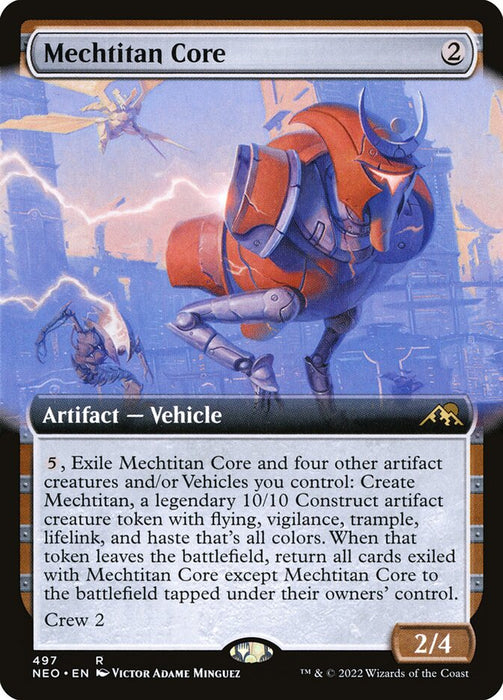 Mechtitan Core  - Extended Art (Foil)