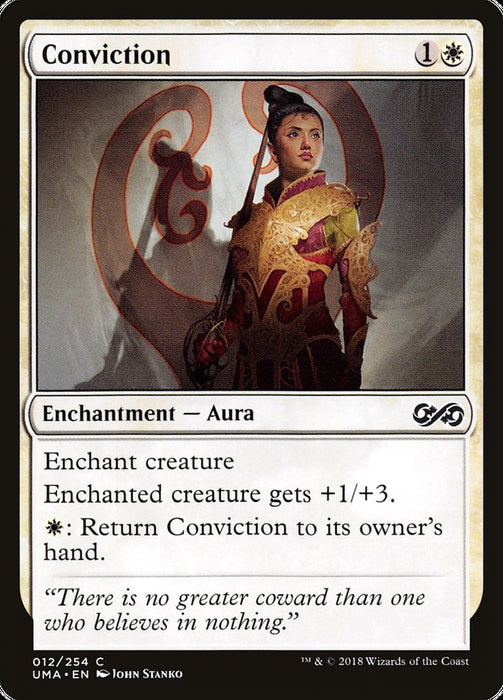 Conviction  (Foil)