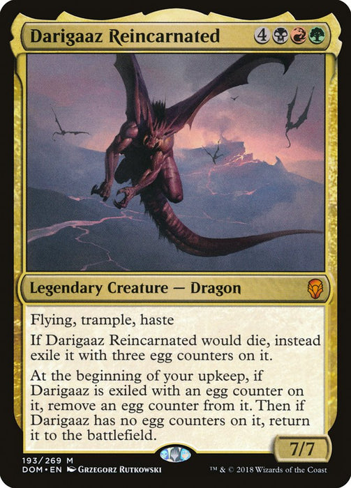 Darigaaz Reincarnated - Legendary