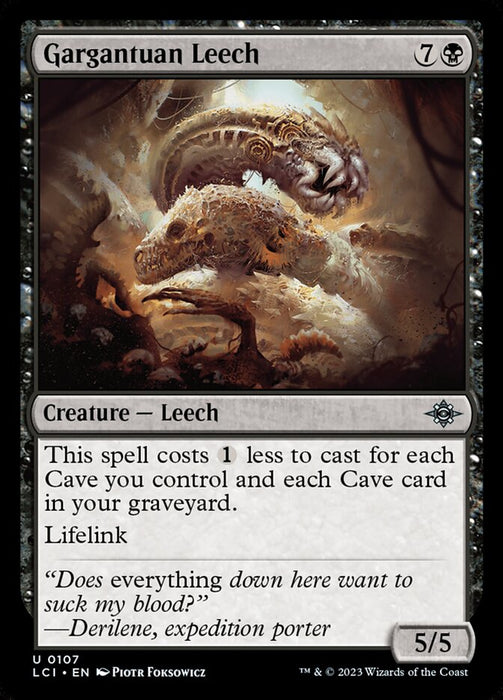 Gargantuan Leech (Foil)