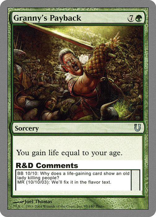 Granny's Payback  (Foil)