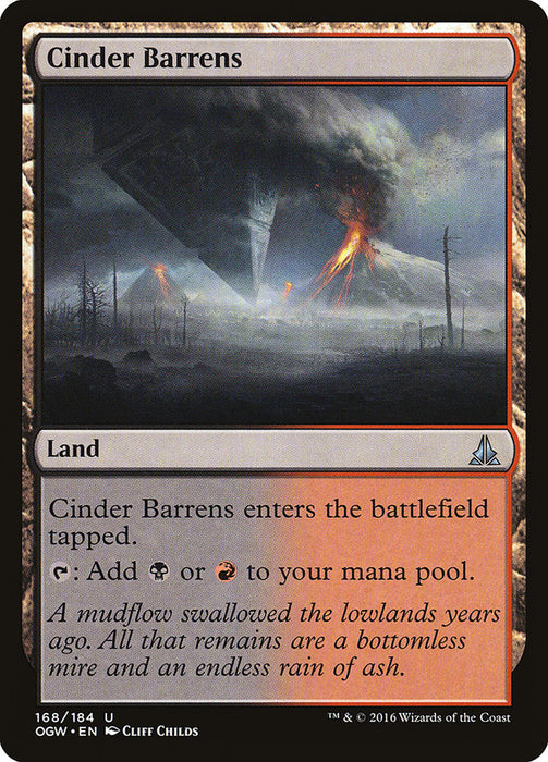 Cinder Barrens  (Foil)