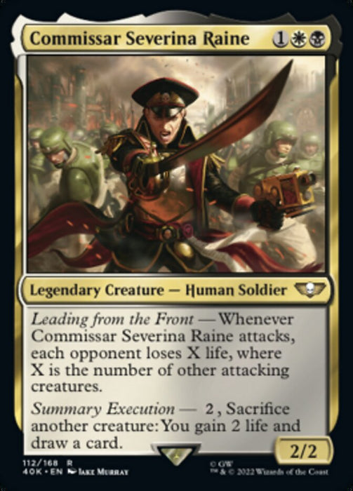 Commissar Severina Raine - Legendary