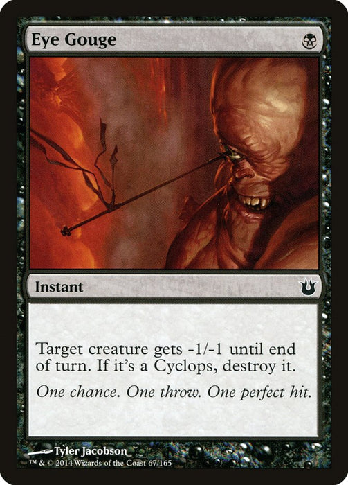 Eye Gouge  (Foil)
