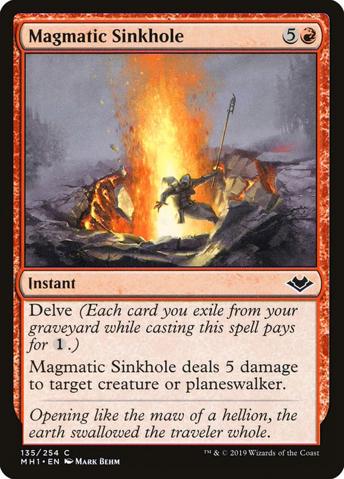 Magmatic Sinkhole  (Foil)