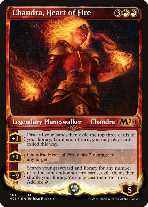 Chandra, Heart of Fire  - Showcase (Foil)