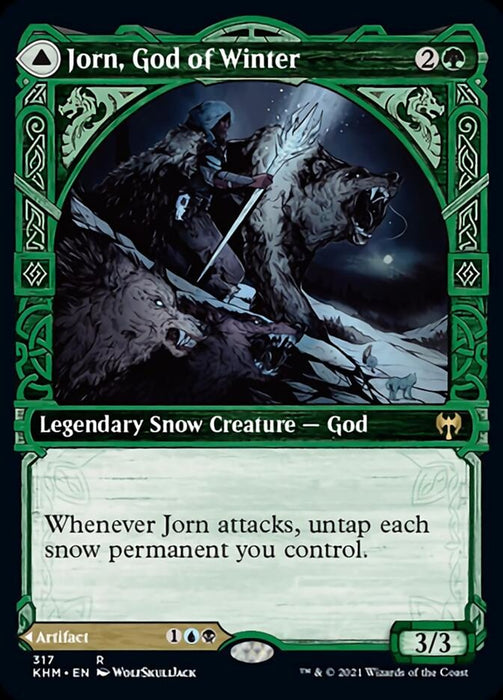 Jorn, God of Winter // Kaldring, the Rimestaff  - Showcase - Legendary