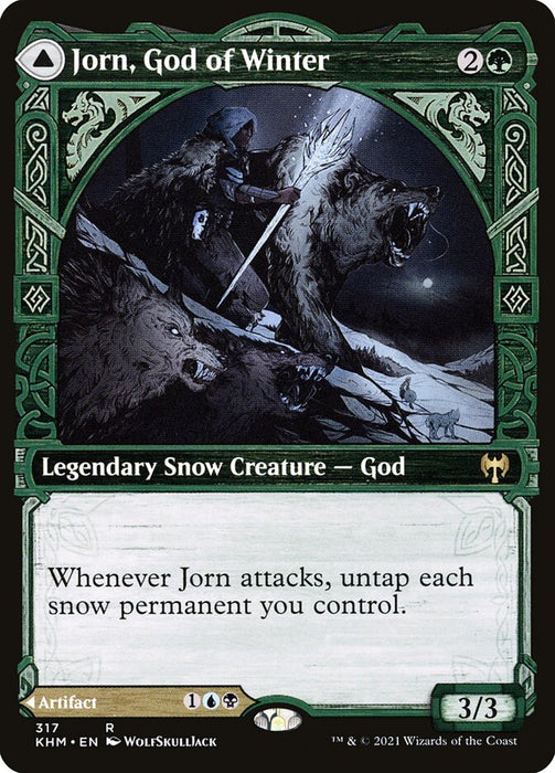 Jorn, God of Winter // Kaldring, the Rimestaff  - Showcase - Legendary (Foil)