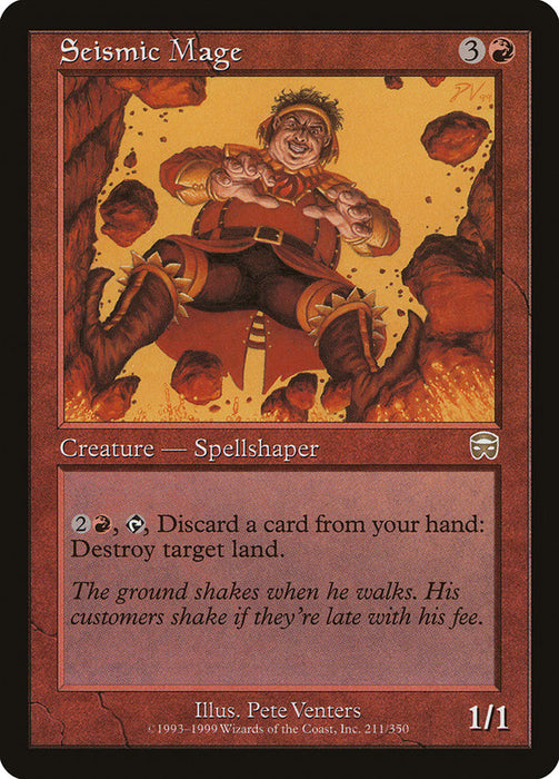 Seismic Mage  (Foil)