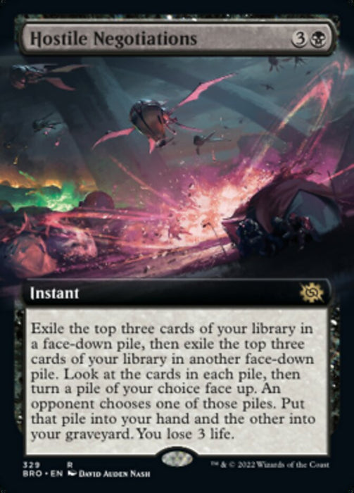 Hostile Negotiations - Extended Art