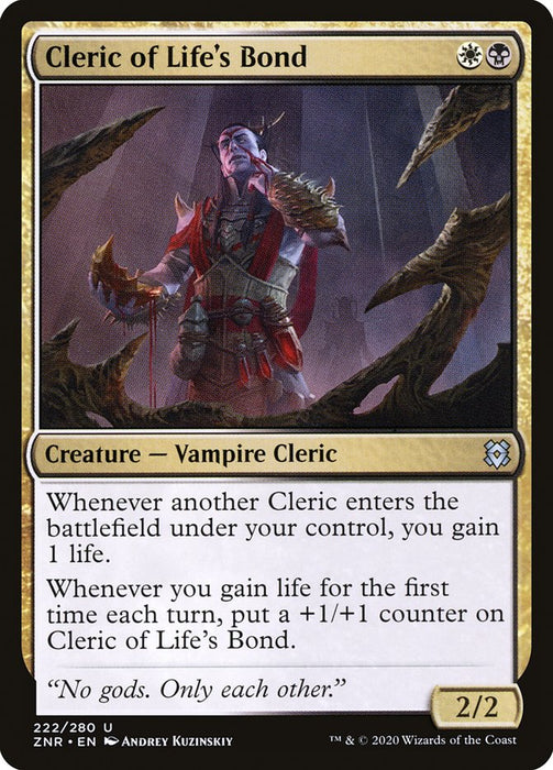 Cleric of Life's Bond  (Foil)
