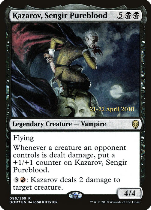 Kazarov, Sengir Pureblood  - Legendary (Foil)