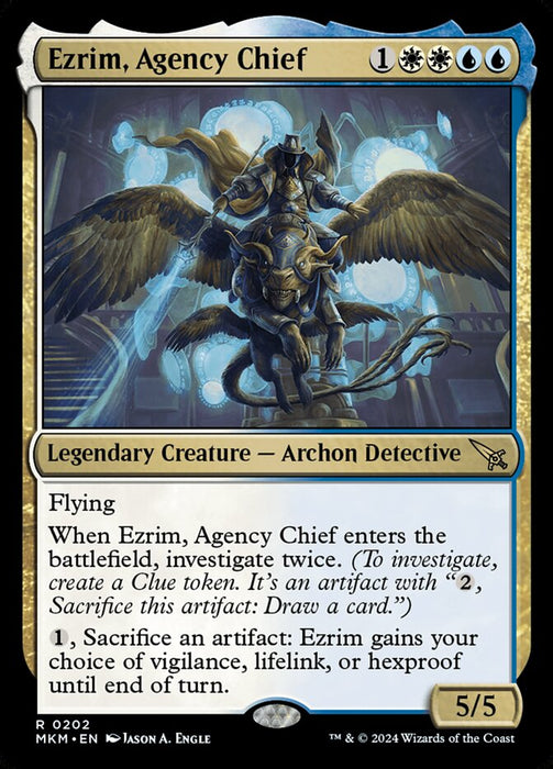 Ezrim, Agency Chief - Legendary