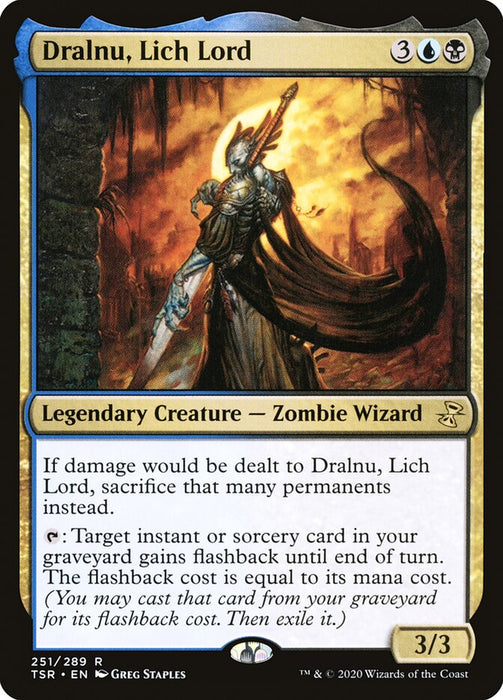 Dralnu, Lich Lord  - Legendary (Foil)