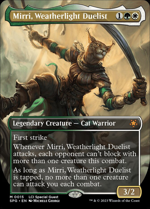 Mirri, Weatherlight Duelist - Borderless - Legendary