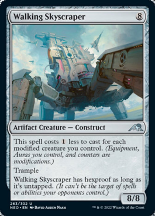Walking Skyscraper  (Foil)