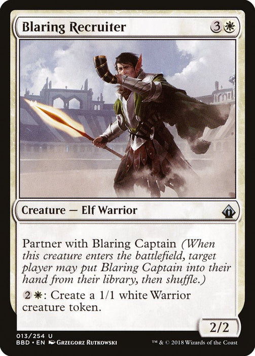 Blaring Recruiter  (Foil)