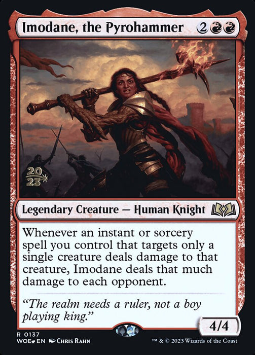 Imodane, the Pyrohammer - Legendary (Foil)