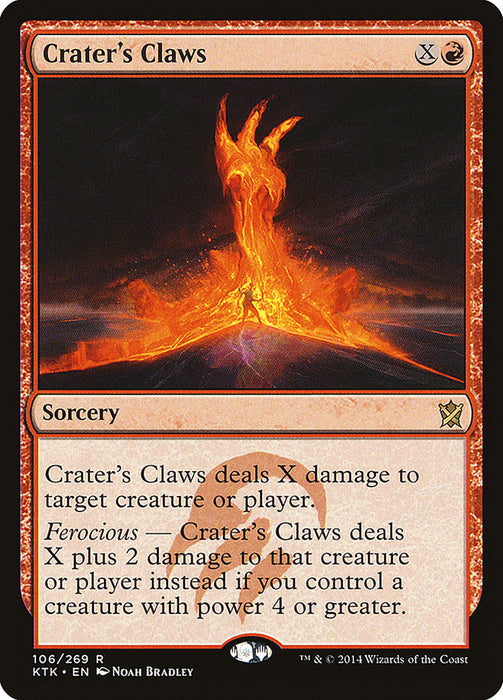 Crater's Claws  (Foil)