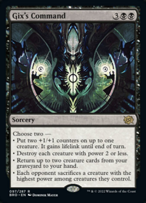 Gix's Command (Foil)