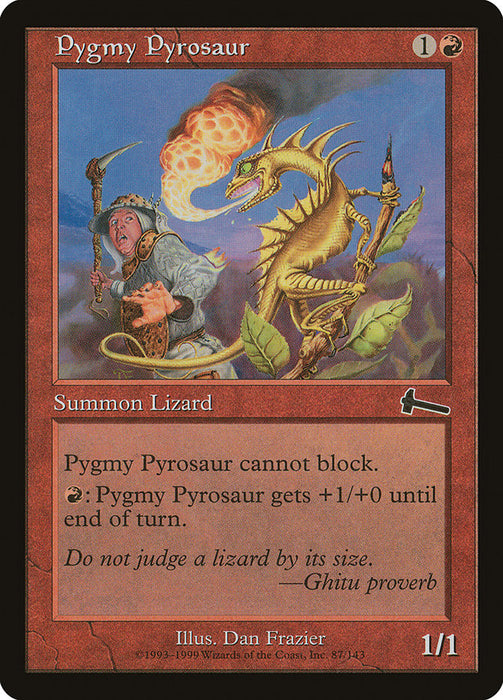 Pygmy Pyrosaur  (Foil)