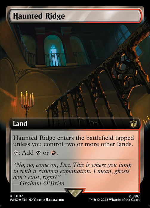 Haunted Ridge - Extended Art (Foil)