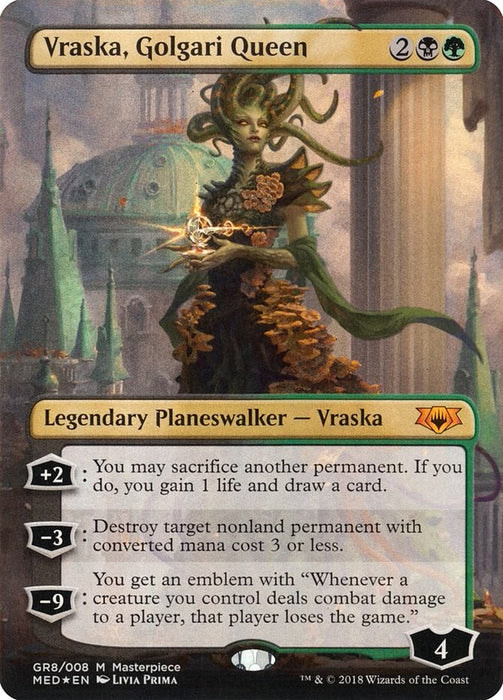 Vraska, Golgari Queen - Borderless  (Foil)