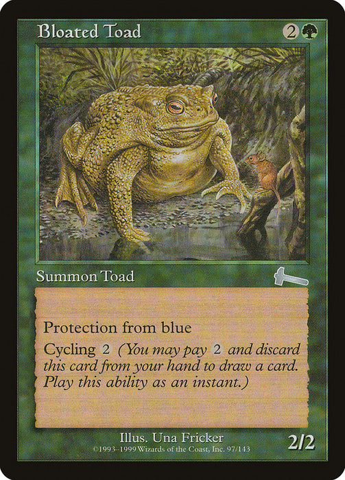 Bloated Toad  (Foil)