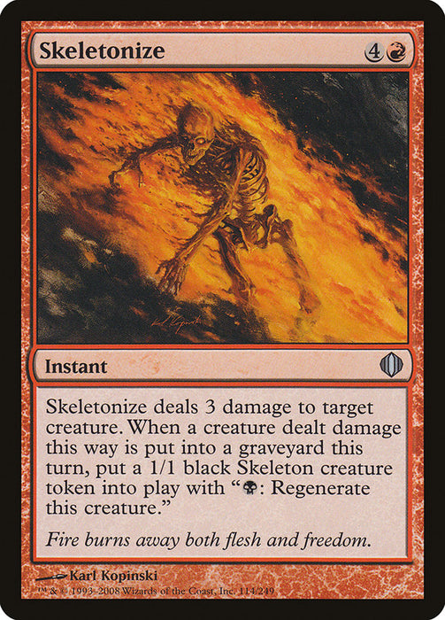 Skeletonize  (Foil)