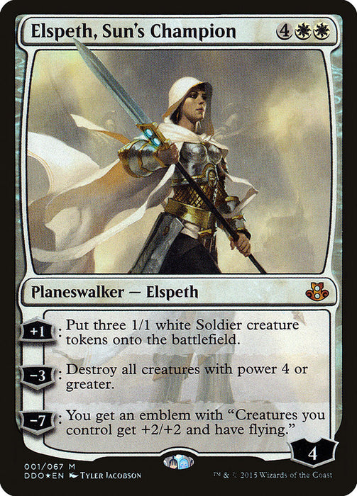 Elspeth, Sun's Champion  (Foil)