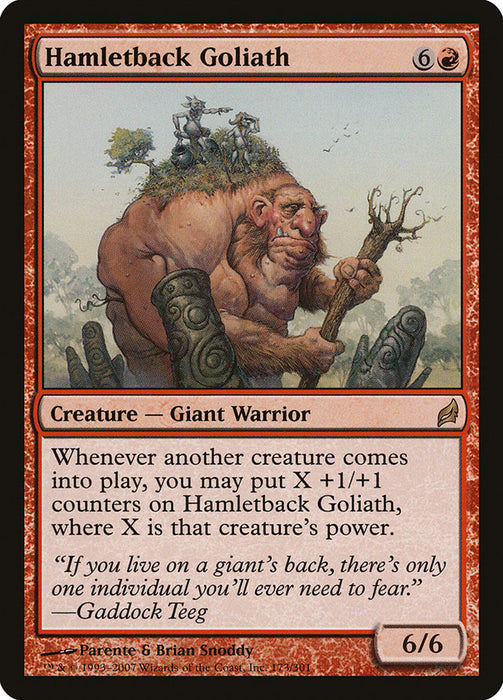 Hamletback Goliath  (Foil)