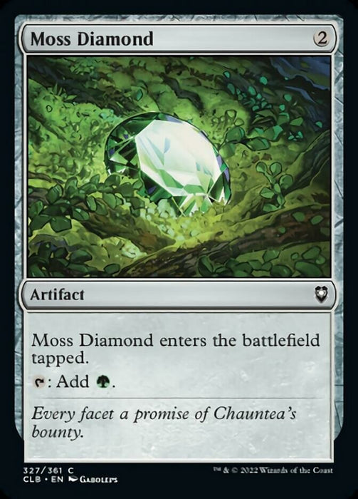 Moss Diamond  (Foil)
