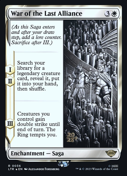 War of the Last Alliance (Foil)