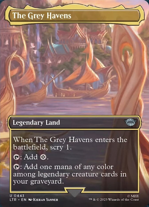 The Grey Havens - Borderless - Legendary- Inverted